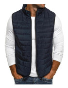 Lättviktig Vadderad Väst för Män Vinter Gilet Bodywarmer Jacka Kappa
