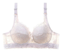 Mordely Spets BH Bygel BH BH VIT White 95D