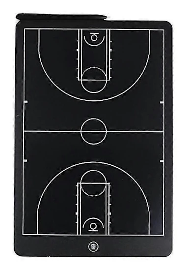 Elektronisk basketboll coachingtavla digital strategimarkeringstavla med LCD-skärm och styluspenna f