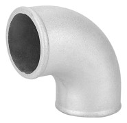 2,5 tum 90 graders gjuten aluminium böjrör intercooler turbo tight bend