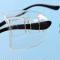 6 par sidoskydd för glasögon Sidoskydd för glasögon Slip Eyeglass Wing Flexibla sidoskydd passar små till medelstora flexibla klara, CJY