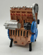 Harts Motor Ornament Fordonsmodell Konst Skulptur Samlarobjekt