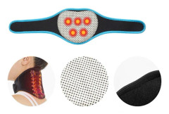 Halsbygel Bälte Nackmassager BLÅ 5 MAGNETER 5 MAGNETER Blue 5 magnets-5 magnets