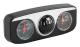 3 i 1 bil lastbil Dash Mount Navigationsriktning Kompass Termometer Hygrometer
