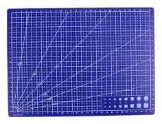 kontorspapper ting mattbräda a4 storlek pad modell hobby design Blue