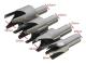 8PCSHSS Fräs Woodworking Cutter Tool Borr