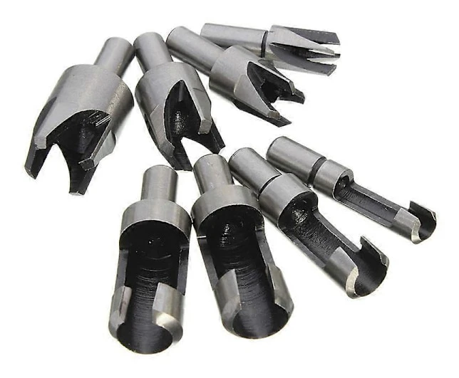 8PCSHSS Fräs Woodworking Cutter Tool Borr