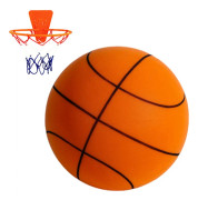 Indoor Handleshh Silents Basketball No Inflation Indoor Training Basketball for Home Orange 18cm