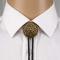 Fashion Western Cowboy Slips Shining Lång Stjärna Texas Bolo Tie