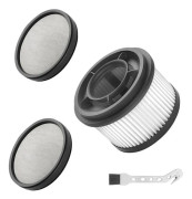 4-pack HEPA-förfilter till Dreame T10/T20/T30 Pro för Xiaomi G9/G10 dammsugare, tvättbara reservdelar, 3 HEPA-filter, 1 rengöringsborste