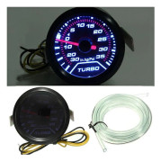 Mätare för Turbotryck, Turbo Boost Pressure Gauge, Universal för Bil