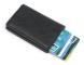 Black RFID - NFC Protection Leather Wallet Card Holder 6 Cards