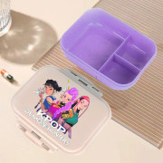 Kawaii K-Pop Demon Hunters Bento Lunchbox för barn - Present för matförvaring med stor kapacitet