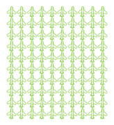 100 st Söta Gem av Papper Flygplansform Design Täckta Trådar Ljus Färg Fancy Pappersklämmor för Scrapbook [DB]
