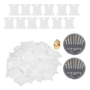 400 st Stitch Plastlindningsbräda DIY Sömnadstillbehör