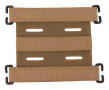 Kardborrebandspanel Märken Insignier Fästelement Patchar Displaybräda Utomhus Khaki
