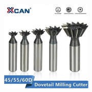 XCAN Sinkfräs 45 55 60 Grader CNC Router Bit Rakt Skaft HSS Ändfräs 30x55Degrees