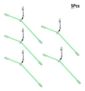 5 st Robust Små PVC Fiske Balanskopplingar Fiskeutrustning Tillbehör 10cm