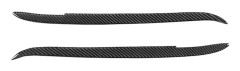 Kolfiber Strålkastarögonlock Ögonbryn för E39 1997-2003