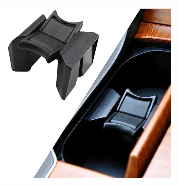 För Toyota Camry 2007 2008 2009 2010 2011 Biltillbehör Vikbar Justerbar Mittkonsol Mugghållare Insats Avdelare Abs Svart| |