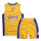 Kobe Bryant Nr.24 Basketlinne Set Lakers Uniform för Barn Tonåringar W y Gul Gul XL (150-160CM) Yellow XL (150-160CM)