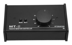 Passiv monitorstyrenhet XLR och 3,5 mm gränssnitt Stor volymknapp Mute-kontroll Passiv stereovolymkontroll