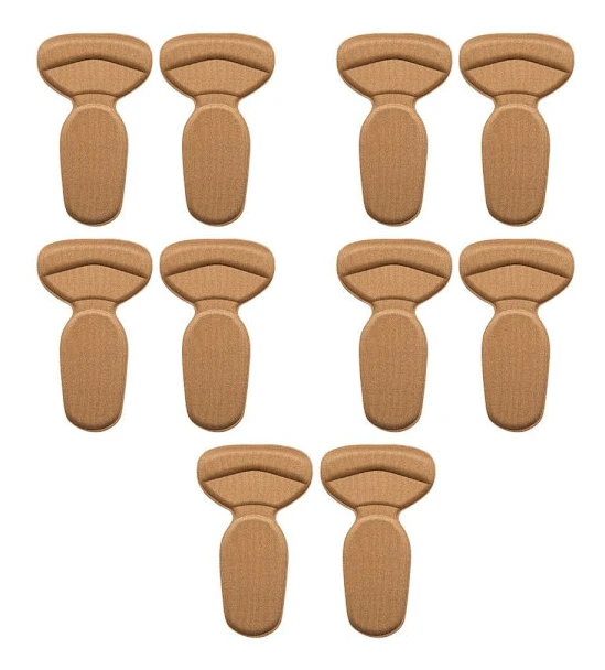 5 Par Fot Häl Pad Inserts Innersulor BRUNA Brown