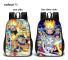 Naruto Double-faced School Backpack Black A