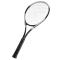 27 inch Tennis Racket Single Tennis Racket Beginner Competition Training Set with Carry Bag for Adults Student Women Men Black