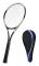 27 inch Tennis Racket Single Tennis Racket Beginner Competition Training Set with Carry Bag for Adults Student Women Men Black