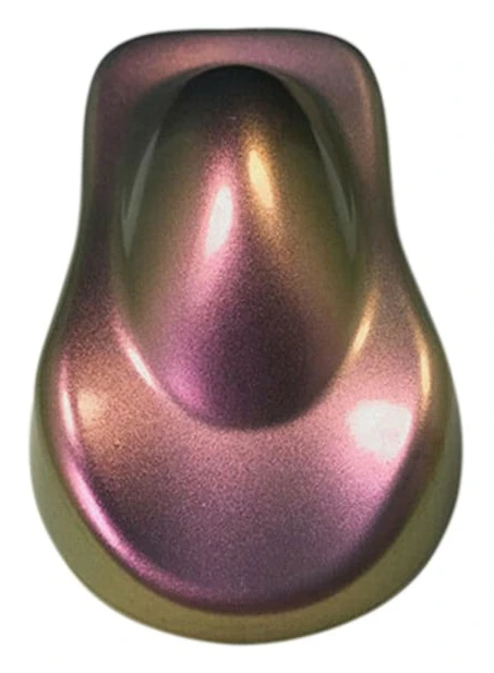 10g Bilskiftande Pigmentpulver Färgpulver Beläggning Biltillbehör Dekoration Golden Red Purple