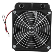 CPU Vattenkylningsradiator G1/4 Gänga 18 Rör 120mm Fläkt