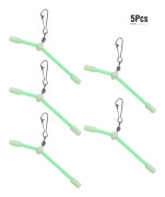 5 st PVC Fiske Tub Balans Kontakt Tillbehör 7cm Liten Tålig