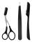 Eyebrow Kit Grooming Sax, Eyebrow Razor Kit, Rostfritt