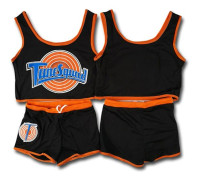 Tune Squad Bunny Top och Shorts Jersey Set black 2XL