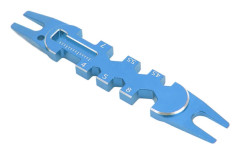 RC Kulhuvud Borttagare Multifunktionell Aluminiumlegering Universal Reparationsverktyg för 4mm 4.5mm 5mm 5.5mm 7mm 8mm Kulhuvud Mörkblå