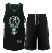 Bucks nr 34 Antetokounmpo Baskettröja kostym
