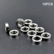 10st MR74 ZZ 4x7x2.5mm Miniatyrkullager