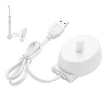 USB Plug Ersättning För Oral B 3757 Serien D12 D20 Elektrisk Tandborste Laddare Induktiv Laddning Bas adapter