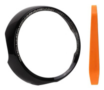 Polerad ABS Mittkonsol Skärmdekor för F55 F56 F57 2014-2022 8.8in