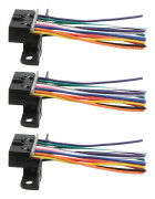 3 st 16-stifts Hona OBD2 Kabelkontakt J1962F Diagnostikkabeladapter för Fordon