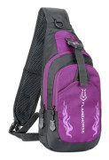 Sling Ryggsäck Herr Bröst Crossbody Väska Axelväska Rese Sport Gym Dagsväska
