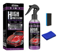 3 i 1 Keramisk Bilbeläggning Spray Professionell Bilvax Beläggningsmedel För Bilrengöring 1 Set