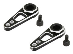 2 st metall dubbelhål 25t servoarm servo horn för 1/10 Rc bil