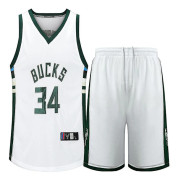 Bucks nr 34 Antetokounmpo Baskettröja kostym