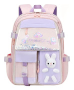 Ny kaninryggsäck med stor kapacitet för barn, Kawaii Rabbit B