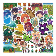 50X Stardew Valley Steam NS Game Farm Characters Stickers Decal Graffiti Laotop