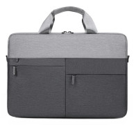 Höst- och Vinter Laptopväska 1 Herr- och Dam Affärs-Laptopväska Handväska Datorväska grå färg