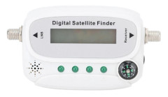 Digital Satellitsökare TV-antenn Signalfinnande Styrkemätare med Kompass Summerlarm