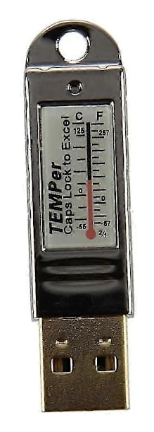 USB Temperatur Datalogger för PC Laptop med Sensor Termometer Recorder